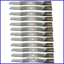12 Repl Xht Heavy Duty Blades Fits John Deere Tcu30316 M136195 54 7 Iron Decks