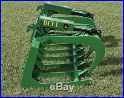 2019 MTL Attachments 60 Root Grapple Bucket fits John Deere Tractor Loader