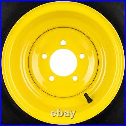 (2) 18x8.50-10 Aggressive Front Wheel Assemblies fits John Deere 1025 LVA20123