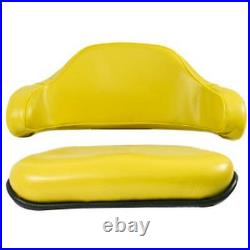 2 Piece Yellow Seat Cushion Set Fits John Deere 2030 2040 2440 2640 2350 2550 Fi