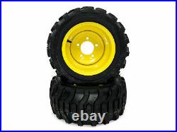 (2) Replacement Front Wheel Assemblies fits John Deere 18x8.50-10 LVA20123