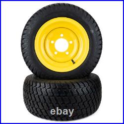 (2) Turf Tire Assemblies 18x8.50-10 Fits John Deere 1023E 1026R 1025R LVA20123