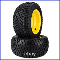(2) Turf Tire Assemblies 18x8.50-10 Fits John Deere 1023E 1026R 1025R LVA20123
