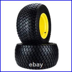 (2) Turf Tire Assemblies 24x12.00-12 Fits John Deere ZTrak Pro TCA17309