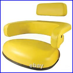 3-Pc Yellow Seat Cushion Set Fits John Deere Tractor 3010 4010 4020 4320 4430