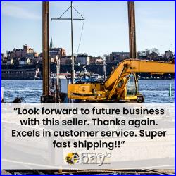 3-Pc Yellow Seat Cushion Set Fits John Deere Tractor 3010 4010 4020 4320 4430