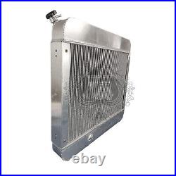 3 rows Radiator Fits John Deere 210C Backhoe 482C Forklift OE# AT129141 AR5704