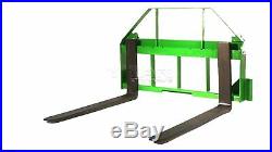 48 Pallet Fork Attachment for John Deere Tractors, Fits 200, 300, 400, and 500