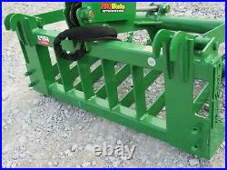 48 Root Rake Grapple Attachment Fits John Deere Compact Tractor Loader