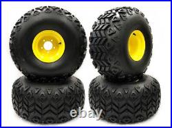 (4) All Terrain Tire Assemblies 25x13.00-9 Fits John Deere Gator M118819