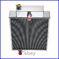 4 Rows Aluminum Radiator Fits John Deere Tractor 4000 4020 Gas AR40832 AR4945 US