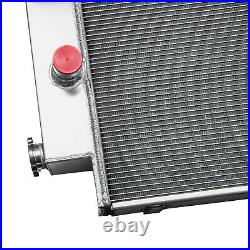 4 Rows Aluminum Radiator Fits John Deere Tractor 4000 4020 Gas AR40832 AR4945 US