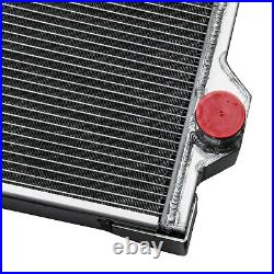 4 Rows Aluminum Radiator Fits John Deere Tractor 4000 4020 Gas AR40832 AR4945 US
