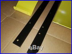 54 Snow Plow Blade Extensions & 1/4 Thick Wear Bar To 66 Wide Fits John Deere