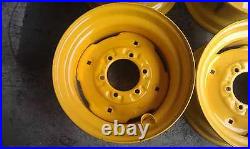 6 lug Skid Steer wheel/rim for John Deere fits 675, 4475, 5575-for 10-16.5 tires