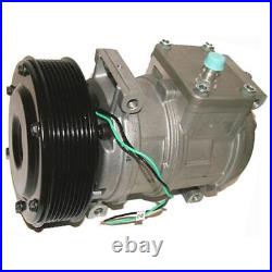 88AT168543 Nippondenso 10PA17C Compressor, with 8 Groove Clutch Fits John Deere