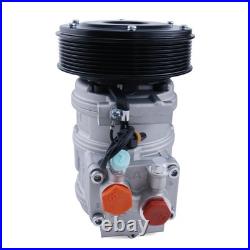 AC Compressor Fits John Deere Tractors 8 Grooves OE# RE46609 AH169875