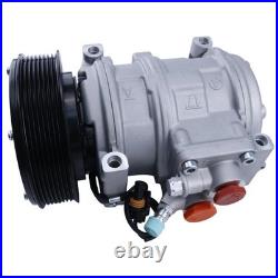AC Compressor Fits John Deere Tractors 8 Grooves OE# RE46609 AH169875