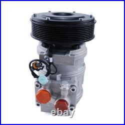 AC Compressor Fits John Deere Tractors 8 Grooves OE# RE46609 AH169875