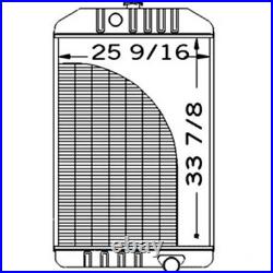 AH138940 New Radiator Fits John Deere Combine & Cotton Picker CTS 9600 9976 +