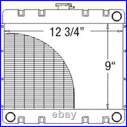 AM116381 Radiator Fits John Deere Fits Gator 4x2 Trailgator 6x4 Green Trail