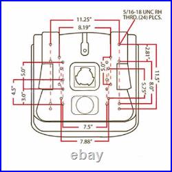 AM129970 Replacement Fits John Deere Seat 4105 4510 4600 4510 4610 4700 AM129969