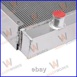 AT129141 AR5704 Aluminum Radiator Fits John Deere 210C Backhoe 482C Forklift