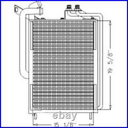 Air Conditioning Condenser with Oil Cooler Fits John Deere 6300 6400 AL119566