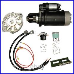 Alternator Starter Conversion Kit Fits John Deere 3010 3020 4010 4020 24V to12V