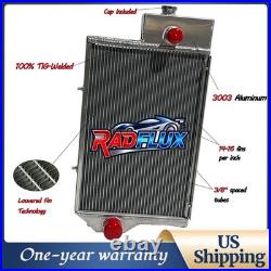 Aluminum Radiator Fits John Deere 2030 2020 2440 2640 1520 2630 AT20847 Tractor