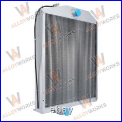 Aluminum Tractor Radiator Fits John Deere 4640 4840 #RE21896 RE21895 AR79458