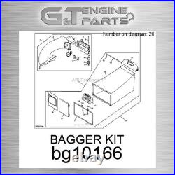 BG10166 BAGGER KIT fits JOHN DEERE (Surplus Open Box)