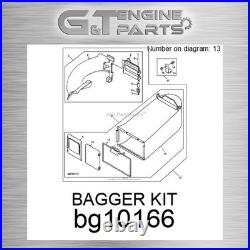 BG10166 BAGGER KIT fits JOHN DEERE (Surplus Open Box)