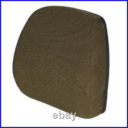 Backrest Hydraulic or Mechanical Seat Fabric Brown fits John Deere 4230 AR71107