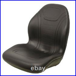 Black Seat Fits John Deere Skid Steer 240 250 260 280 313 315 317 320 325 328 33
