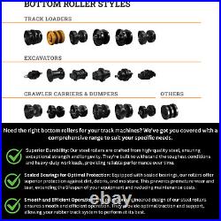 Bottom Track Roller fits John Deere 85G 85D 85G 9182805 fits Kubota RD809-21703