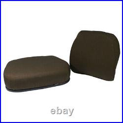 Brown Fabric Seat Cushion Set Fits John Deere 2350 2550 4050 4250 4450 4650 4850