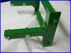 CUSTOM De-Thatcher Bracket fits John Deere Quick Hitch X700 series & X400 series