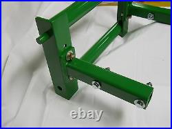 CUSTOM De-Thatcher Bracket fits John Deere Quick Hitch X700 series & X400 series