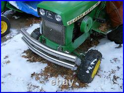 CUSTOM SS Tube Bumper Fits John Deere 110,140,210,212,300,312, (68-78) and 318