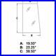 Cab Glass Side Upper Fits John Deere 210 310 315 410 415 510 610 710 T113465