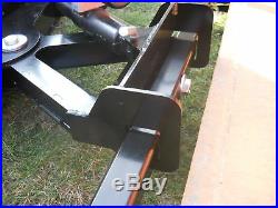 Compact Tractor Snow Plow fits Kubota, John Deere and