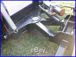 Compact Tractor Snow Plow fits Kubota, John Deere and