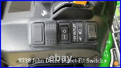 FIT John Deere 1023e 1025r 1026 & X SERIES Snow Blower Chute Control ROCKER KIT
