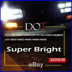 Fit John Deere Gator LED Headlight Pair 4X2 6X4 Utility Vehicle John Deere 9500