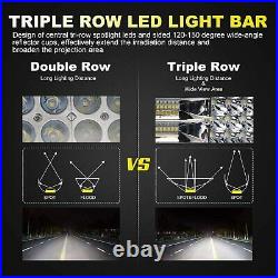 Fit KUBOTA RTV X900 X1100C X1120D 42 LED Light Bar +Auxiliary 4 Lamp Combo Kit