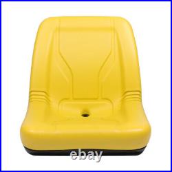 Fits For John Deere Lawn Mower Models 325 335 345 415 425 Yellow High Back Seat
