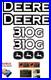 Fits JOHN DEERE 310G BACKHOE loader Decal Kit / 3M VINYL / FREE SHIPPING