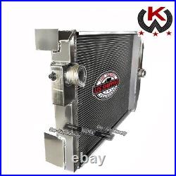Fits John Deere 4440 Tractor Heavy Duty Aluminum Coolant Radiator OEM# RE21897
