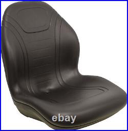 Fits John Deere Excavator Bucket Seat Fits Various Models Black Vinyl